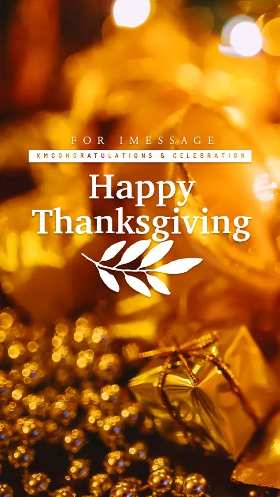 Zrzuty ekranu Thanksgiving Day Emoji Pro - Holiday Stickers