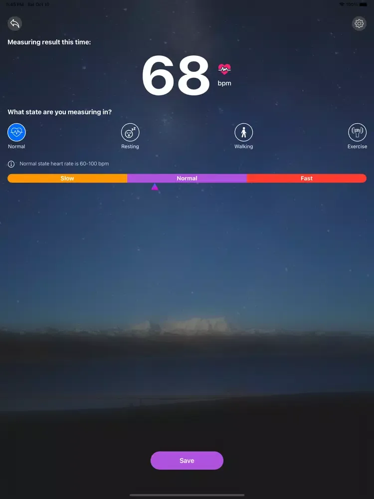 Captures d'écran de Heart Rate Me iPad 