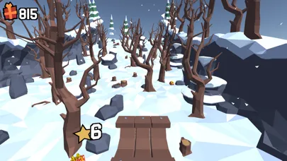 ภาพหน้าจอของ Snow Rider 3d !