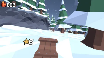 ภาพหน้าจอของ Snow Rider 3d !