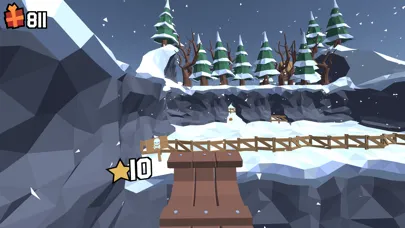 ภาพหน้าจอของ Snow Rider 3d !