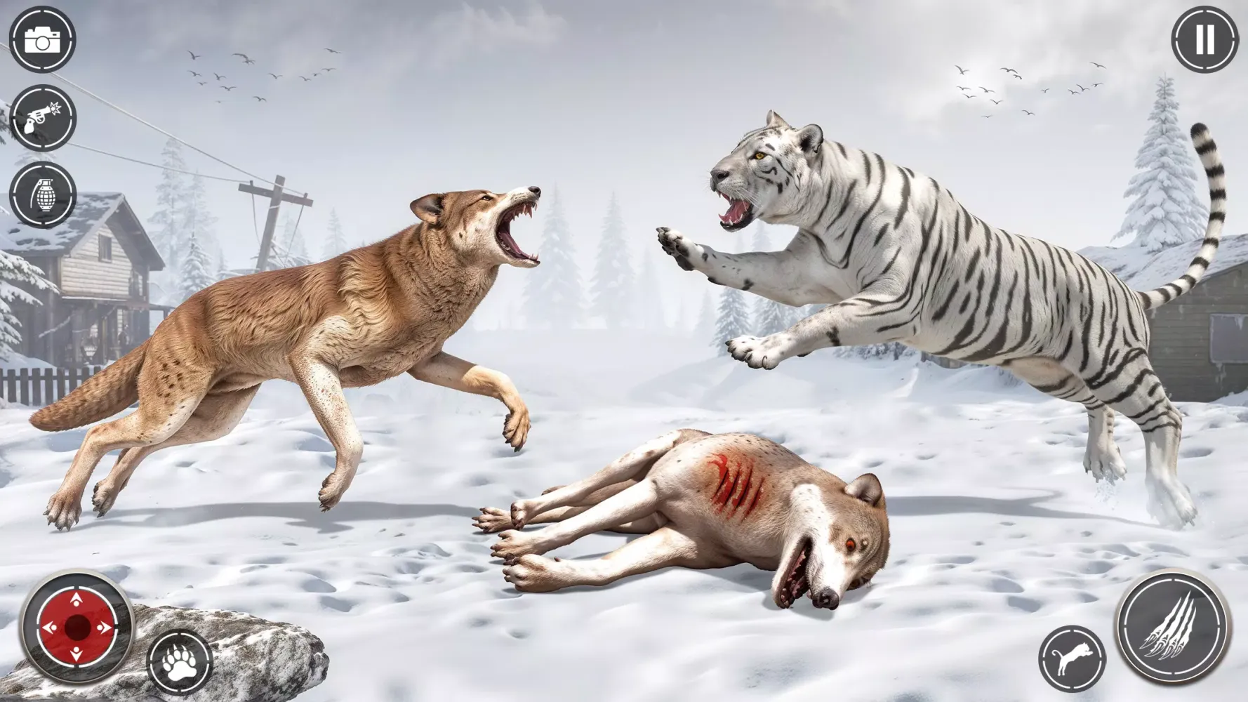 Snow Tiger Family Simulator 3D Screenshots