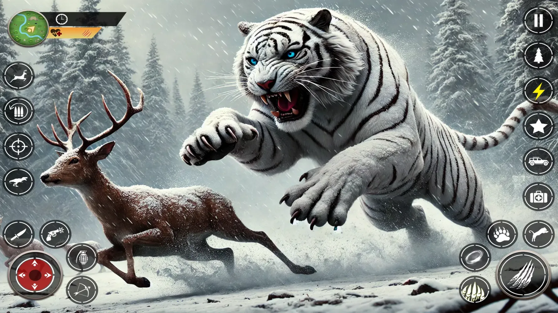 Snow Tiger Family Simulator 3D Screenshots