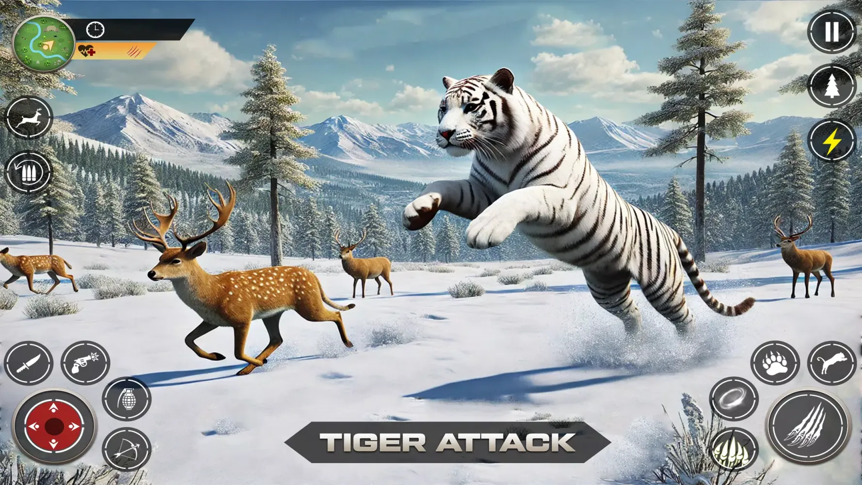 Snow Tiger Family Simulator 3D Screenshots
