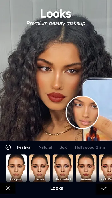 ภาพหน้าจอของ GlowUp - Photo Editor