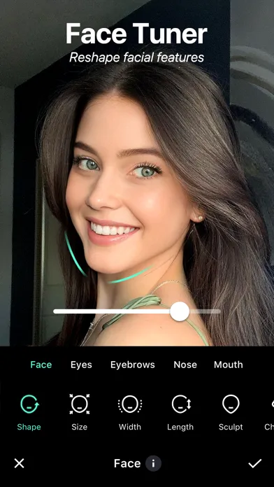 ภาพหน้าจอของ GlowUp - Photo Editor