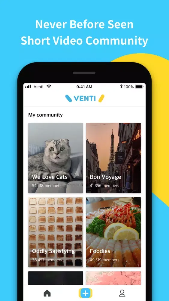 Скриншоты Venti - Video Community