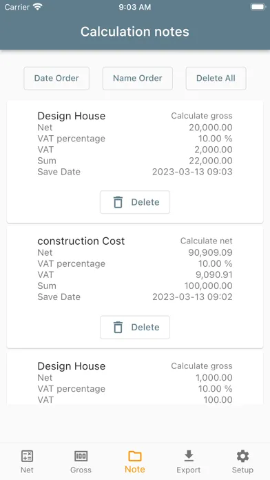 تصاویر Calculator VAT net gross