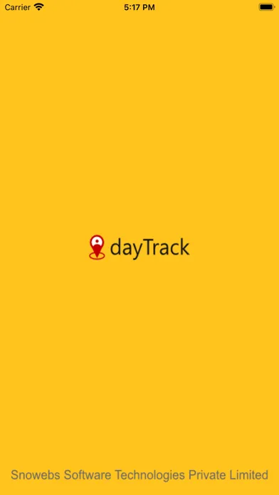 Tangkapan skrin dayTrack Field Activity App