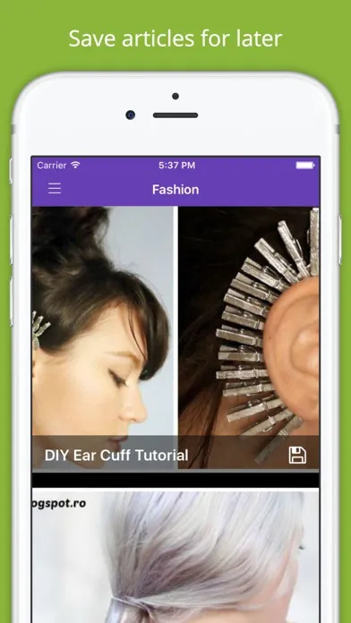 DIY Fashion Project Ideas Free - Handmade crafts Screenshots