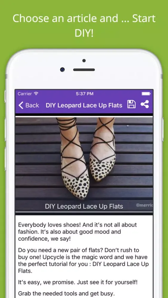 Capturas de pantalla de DIY Fashion Project Ideas PRO - Handmade crafts