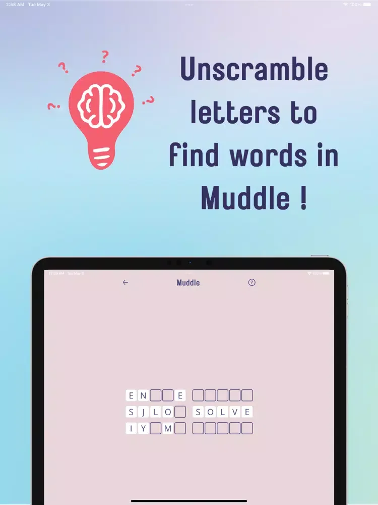 Dordle iPad  سکرین شاٹس