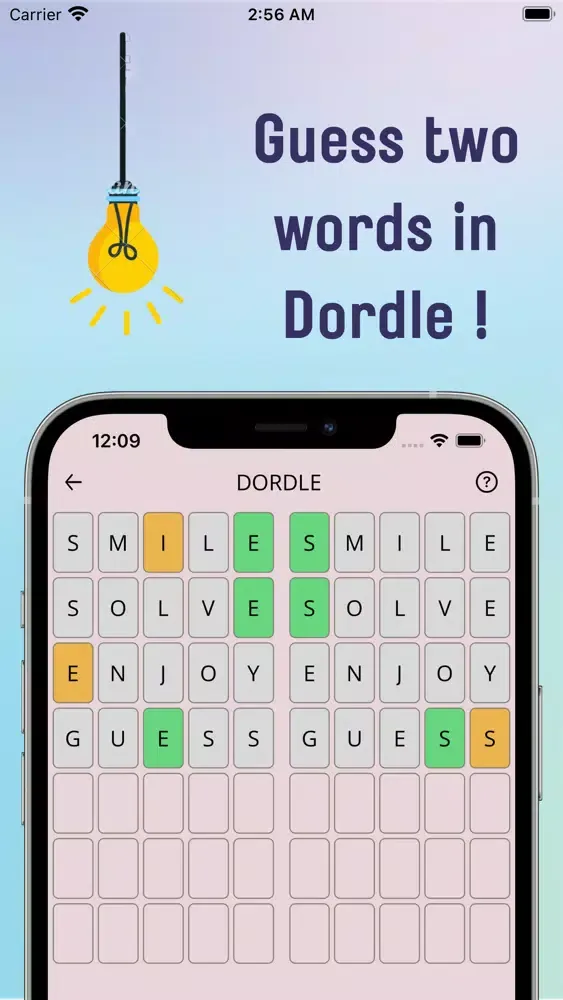 Dordle سکرین شاٹس