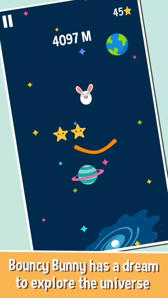 تصاویر Bouncy Bunny - endless jumping frenzy arcade game