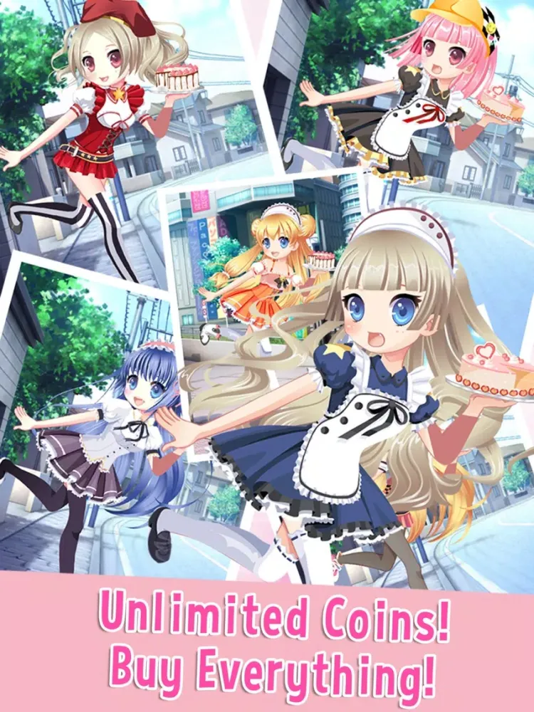 Sweet Lolita Maid - Cute Girl Dress Up Free iPad 應用截圖