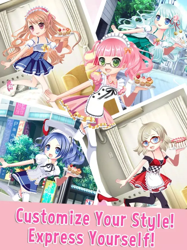 Sweet Lolita Maid - Cute Girl Dress Up Free iPad 應用截圖