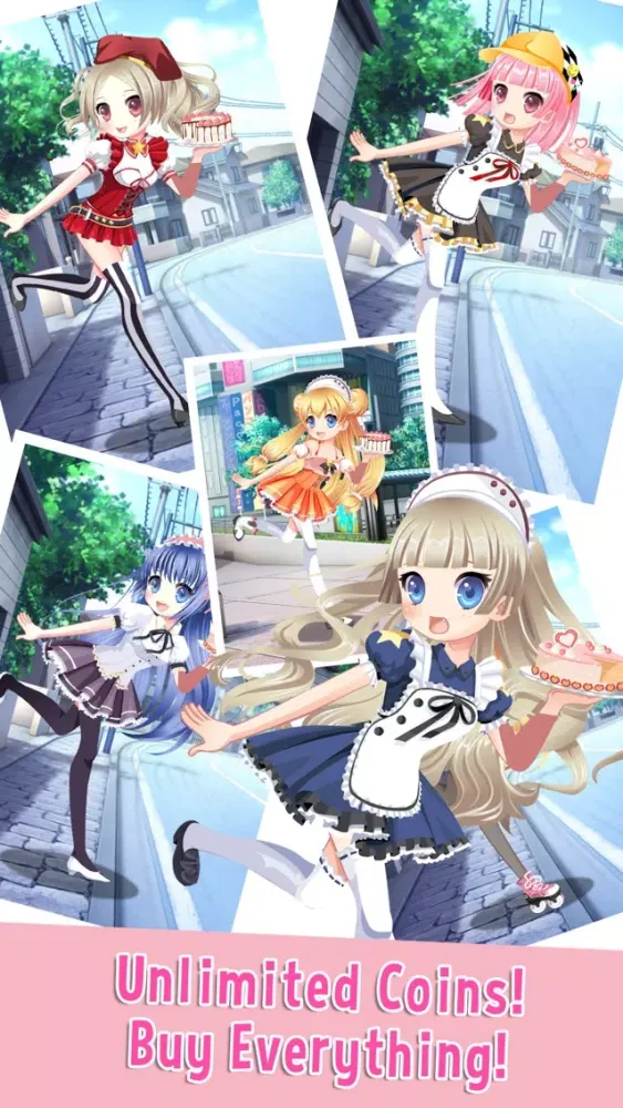 Sweet Lolita Maid - Cute Girl Dress Up Free應用截圖