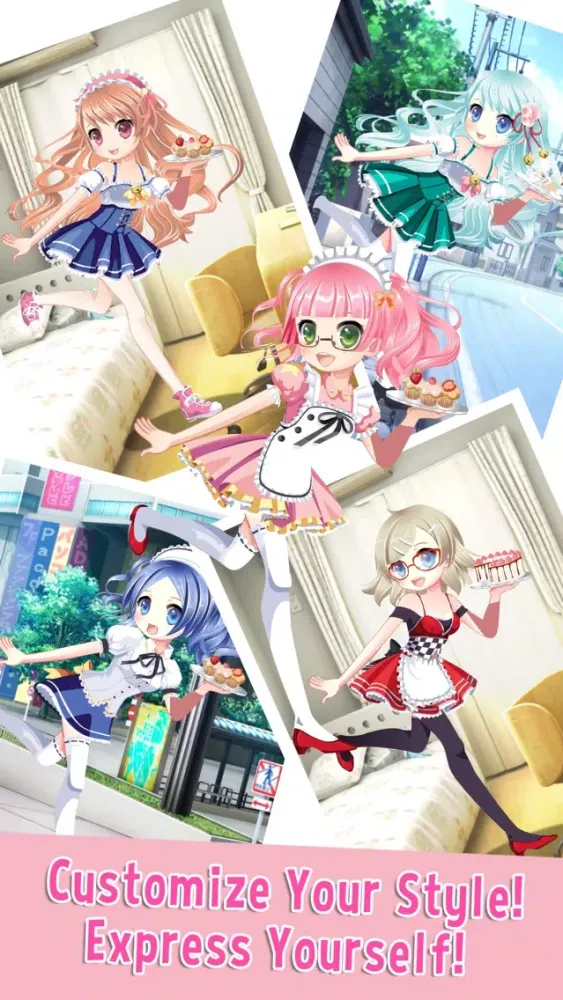 Sweet Lolita Maid - Cute Girl Dress Up Free應用截圖