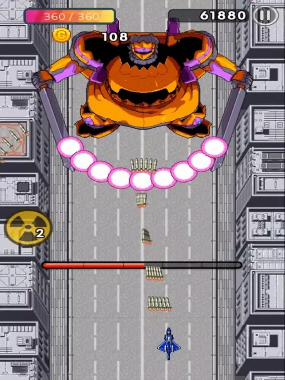 Space Fighter - Lightning Strike iPad  Screenshots