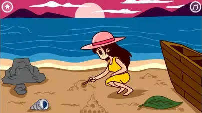 Tangkapan skrin Summer girl - girl games