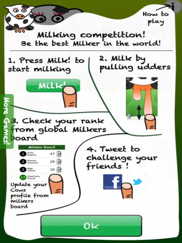 Capturas de pantalla de Milking The Cow iPad 