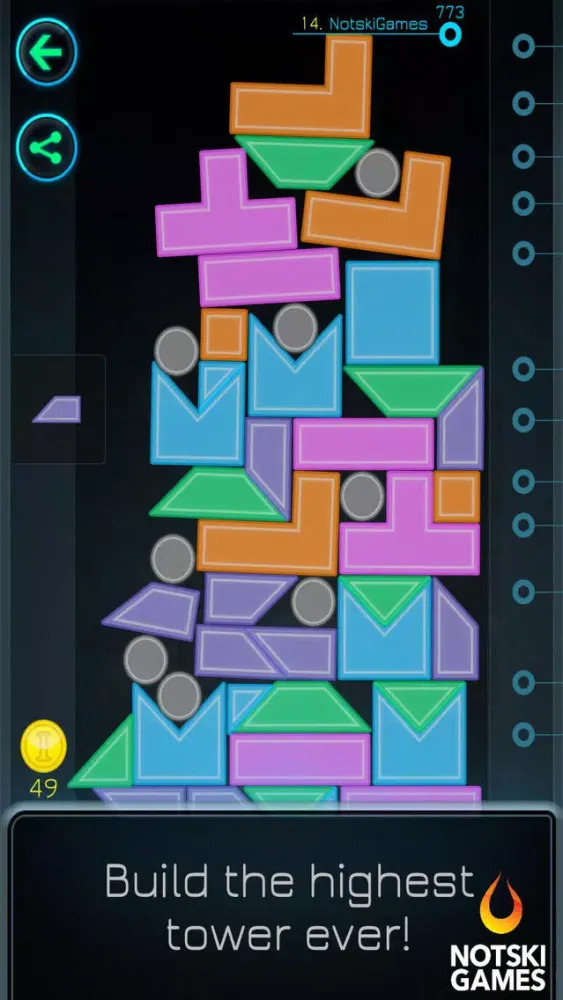 Скриншоты Pile Up The Block Tower