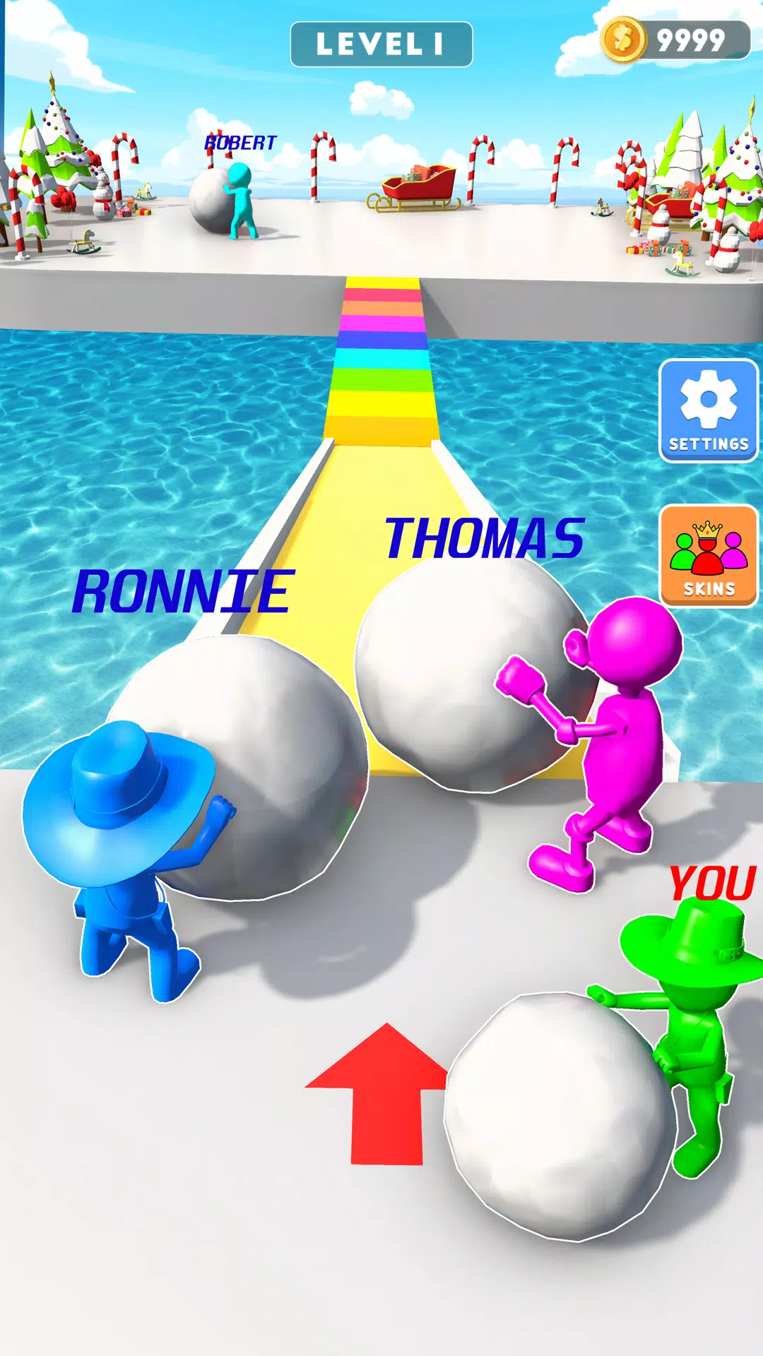 Snow Sprint: 3D Race Rush Screenshots