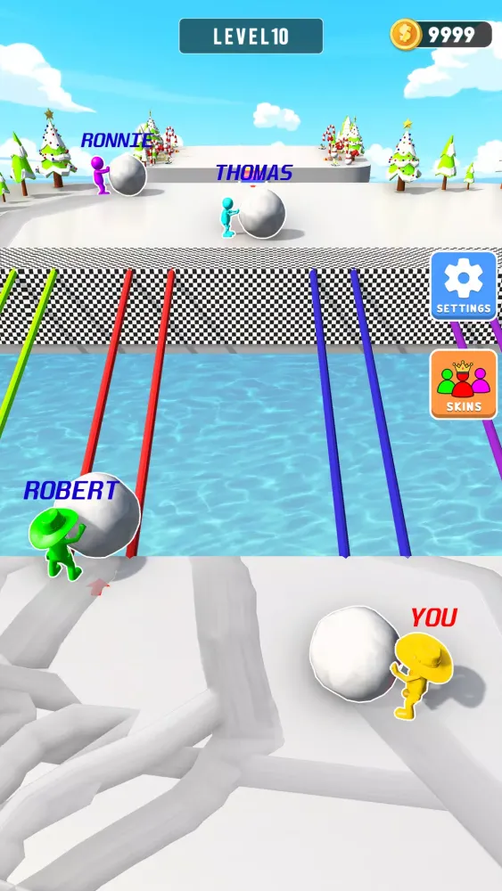 Snow Sprint: 3D Race Rush Screenshots