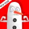 SnowMan Stickers emoji 3d animated Smileys Buddy
