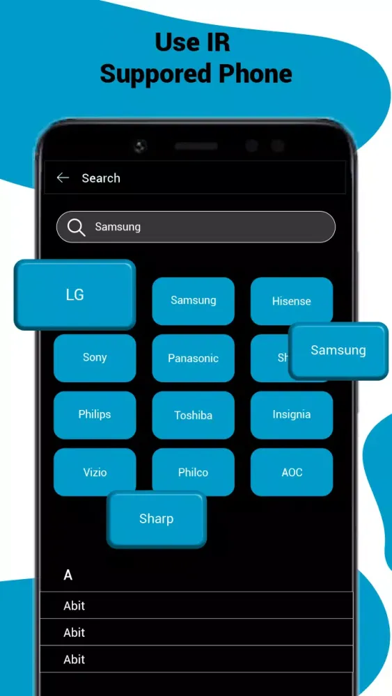 ภาพหน้าจอของ Universal remote tv - fast remote control for tv