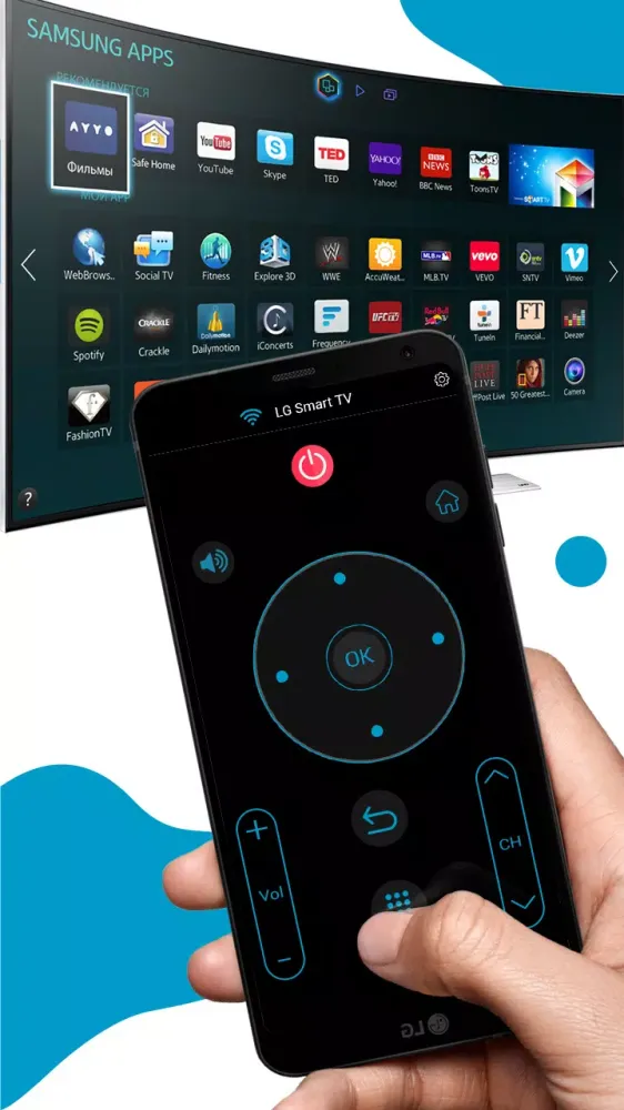 ภาพหน้าจอของ Universal remote tv - fast remote control for tv