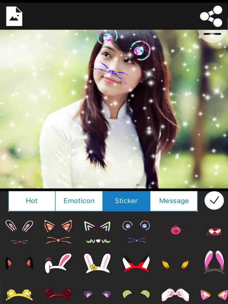 Camera B621 - Photo Editor iPad  スクリーンショット
