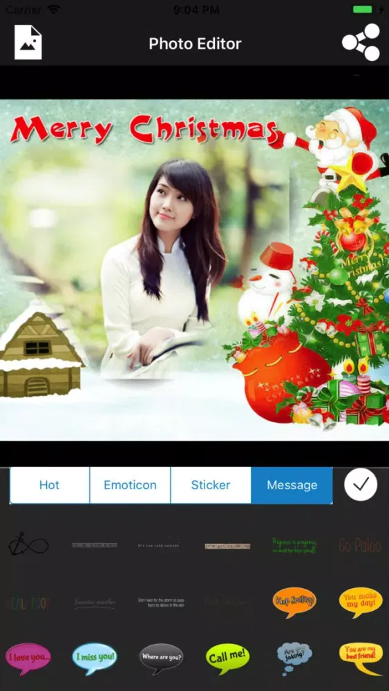 Camera Christmas 360 স্ক্রিনশট