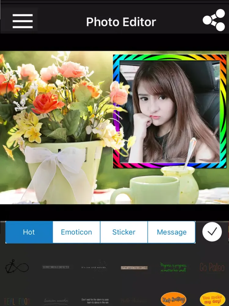 Capturas de tela do Flower Beauty - Photo Editor iPad 
