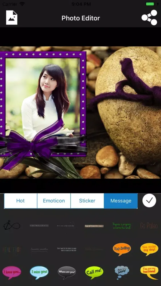 Love Frames - Photo Editor سکرین شاٹس