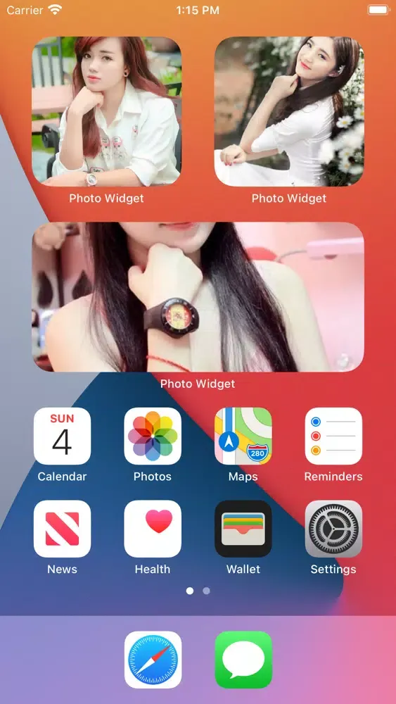 Photo Widget Home Screen應用截圖