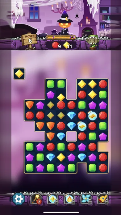 تصاویر Jewels Witch : match3 puzzle