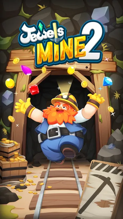 Capturas de tela do Jewels Mine2 : match 3 puzzle