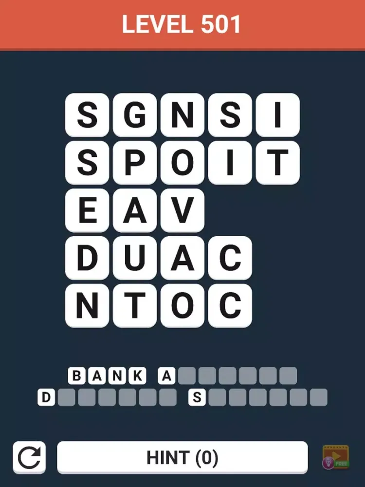 Screenshot di WordBrain Connect iPad 