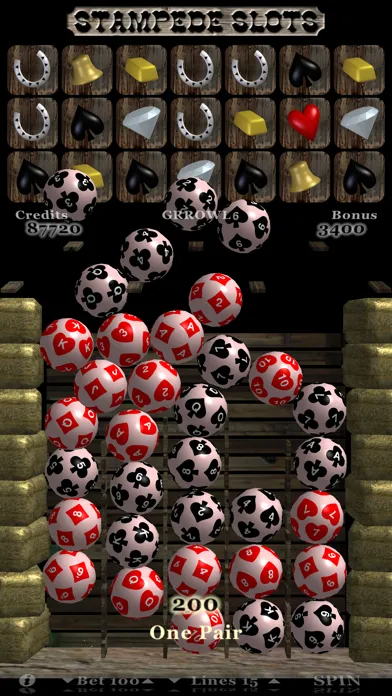Zrzuty ekranu Poker Slots with Bingo Ball Bonus and Free Coins