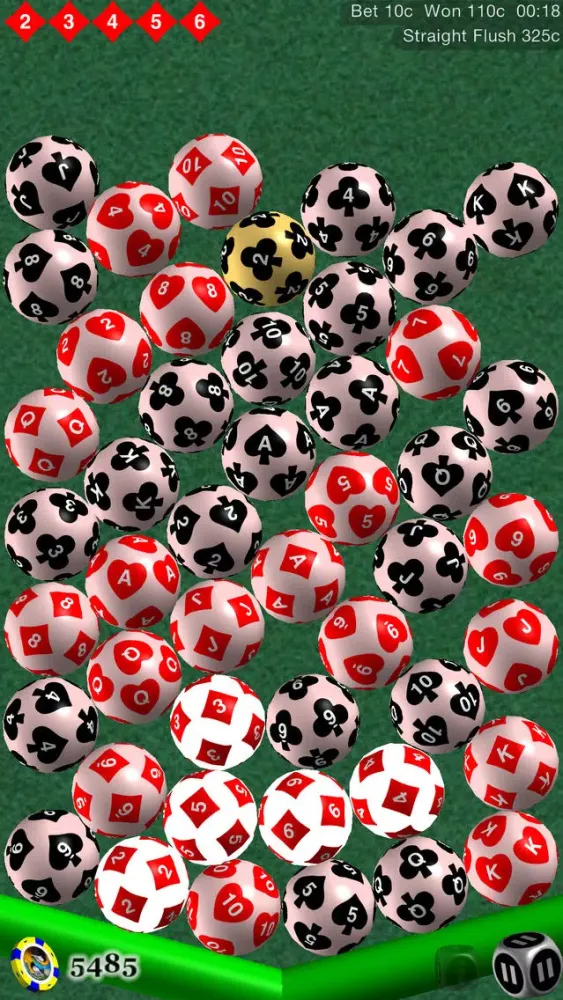 52 Cards Poker Solitaire, w / Shootouts Screenshots