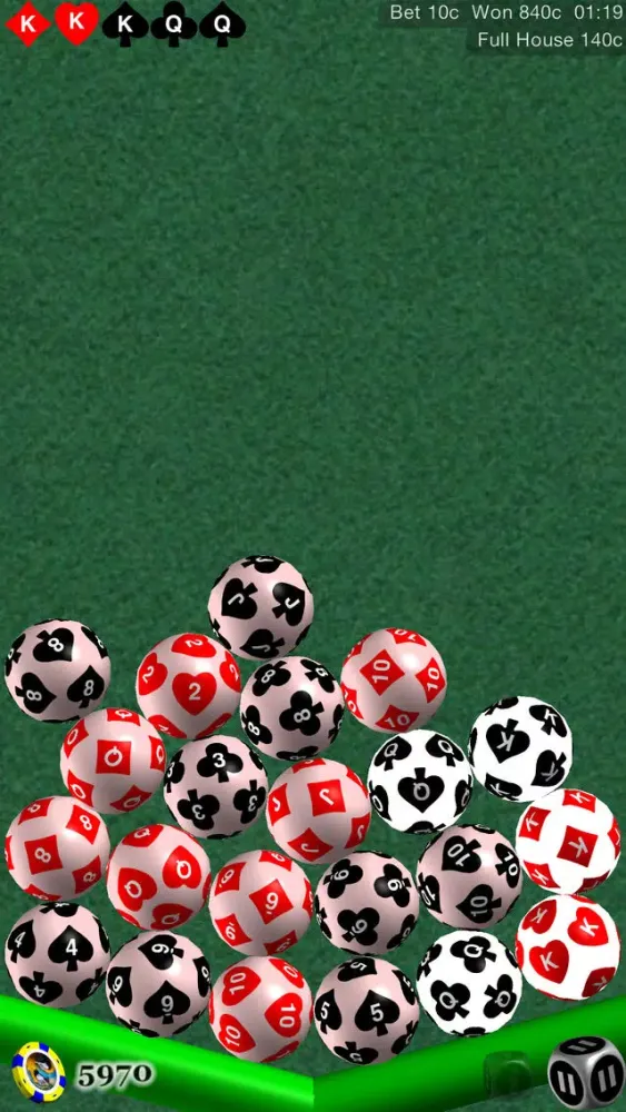52 Cards Poker Solitaire, w / Shootouts Screenshots