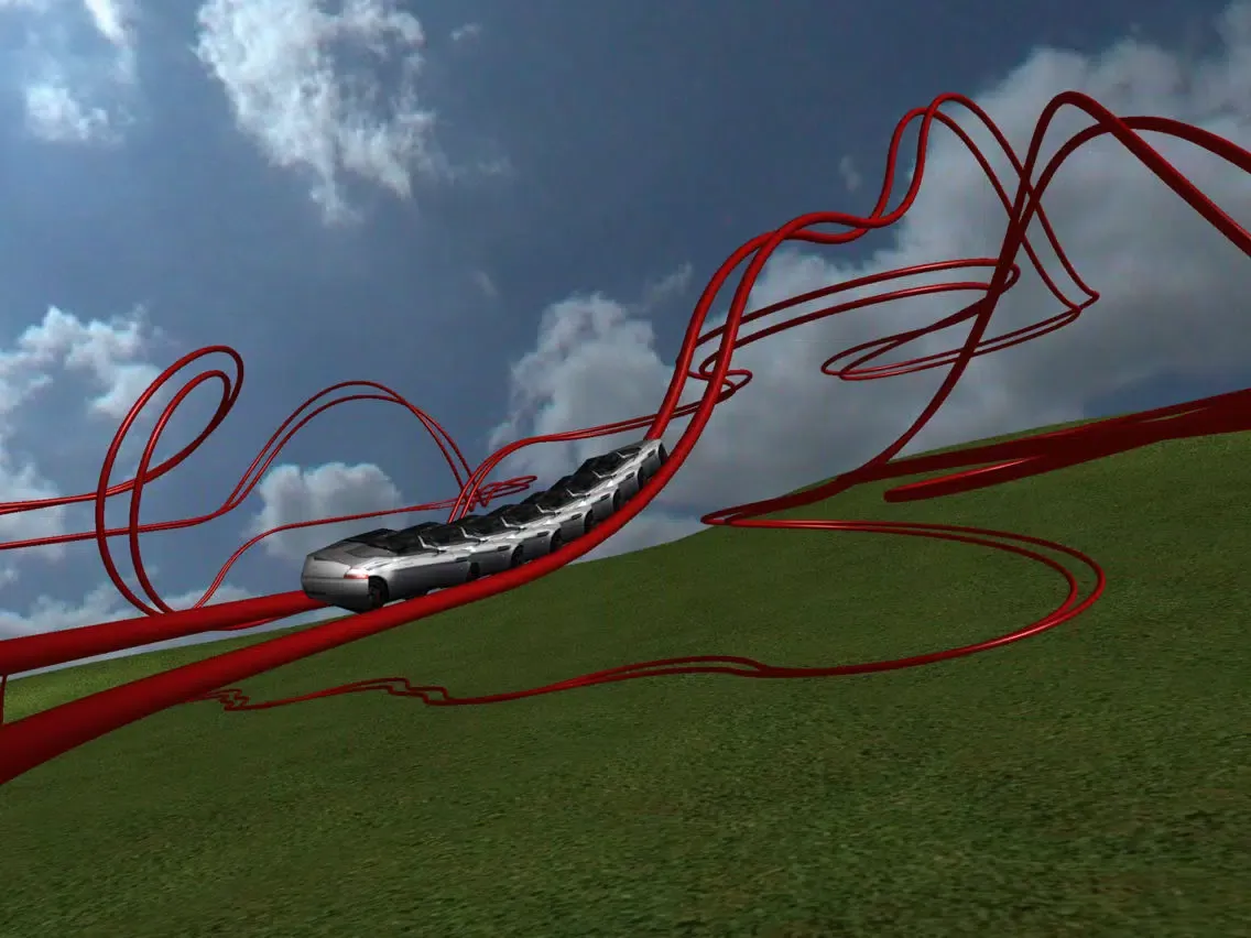 Tangkapan layar Coaster Pro! VR Stereograph. iPad 