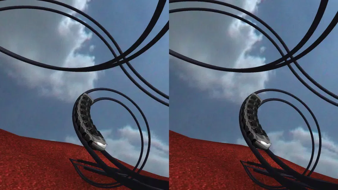 Tangkapan layar Coaster Pro! VR Stereograph.