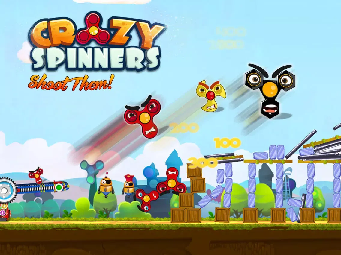 Screenshot di Crazy Spinners iPad 