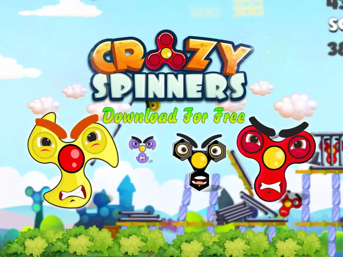 Screenshot di Crazy Spinners iPad 