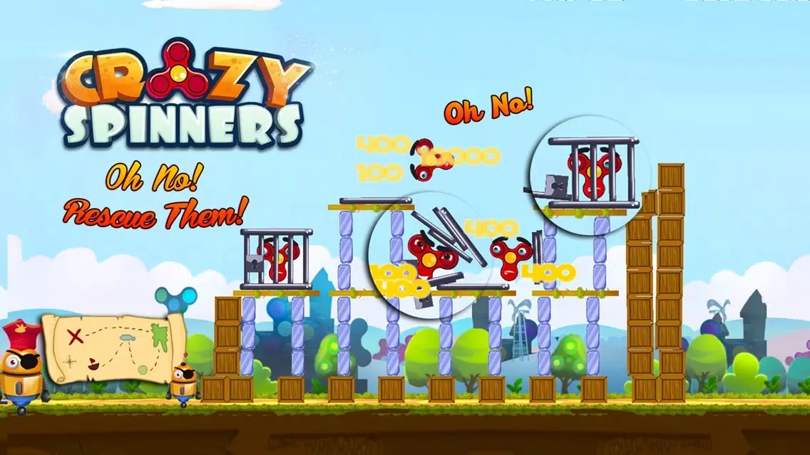 Screenshot di Crazy Spinners