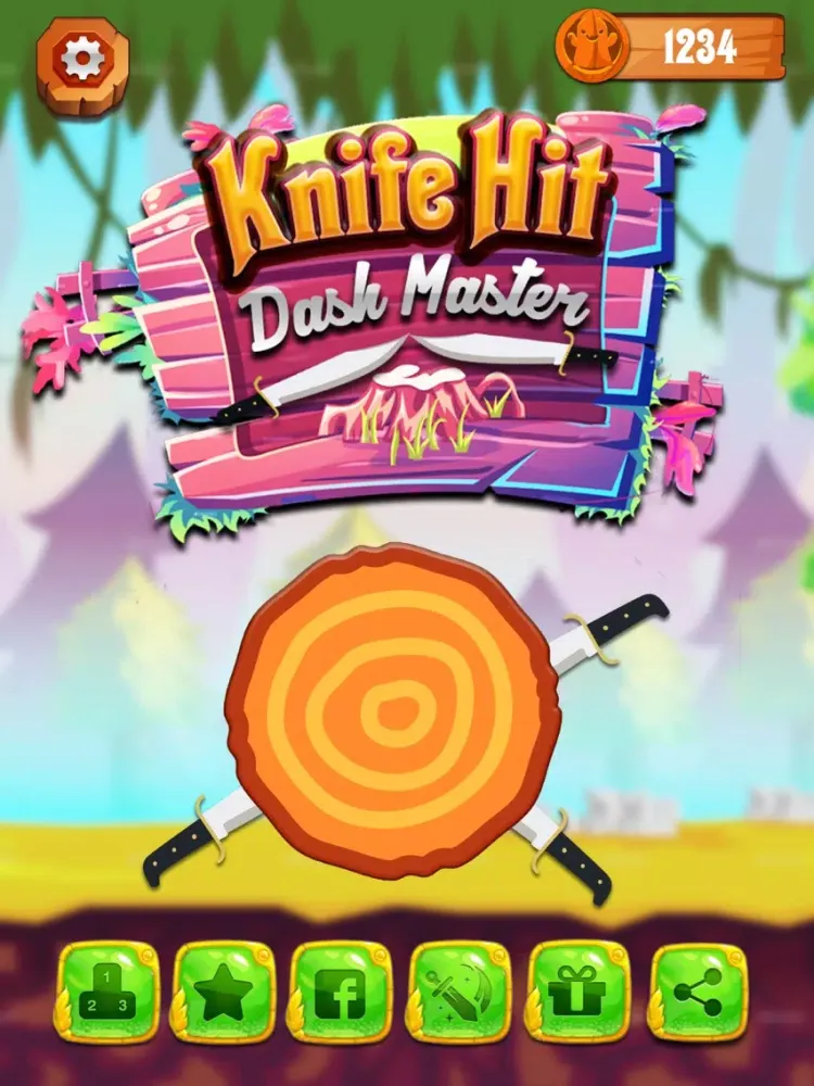 Capturas de pantalla de Knife Hit - Dash Master iPad 