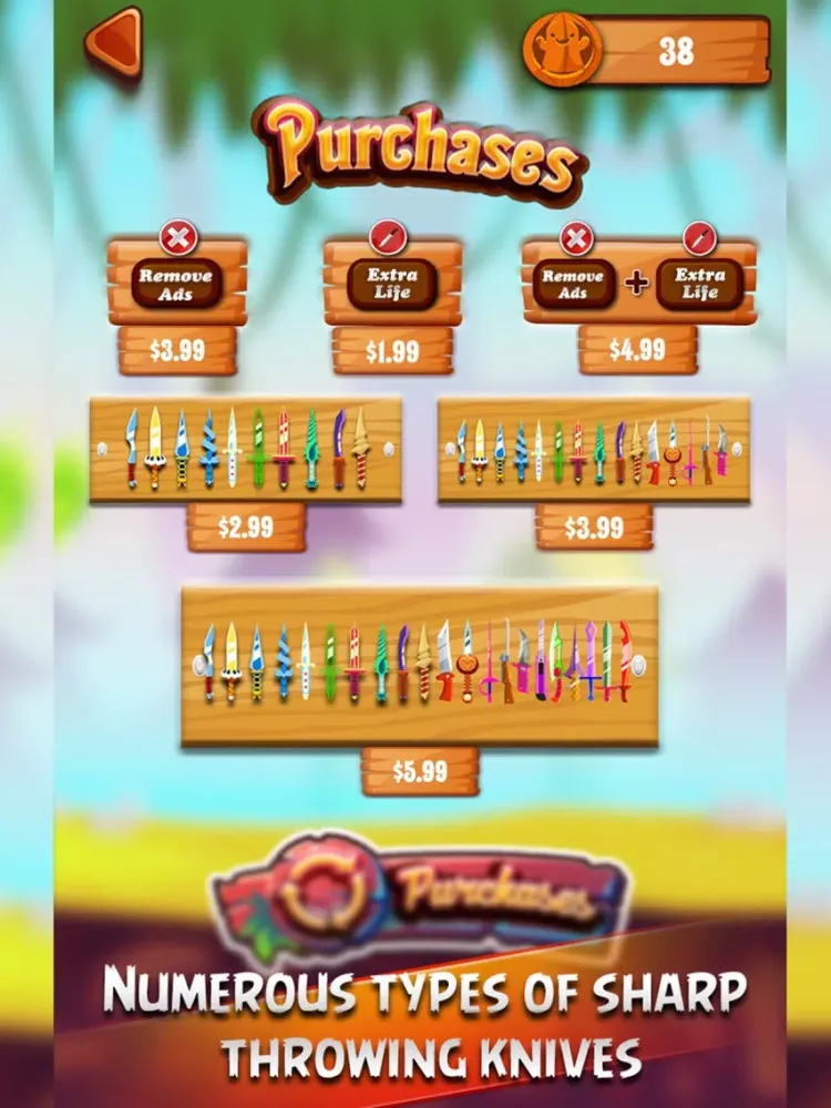 Capturas de pantalla de Knife Hit - Dash Master iPad 