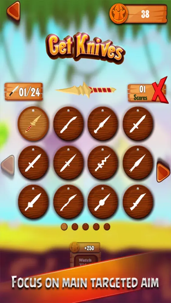 Capturas de pantalla de Knife Hit - Dash Master